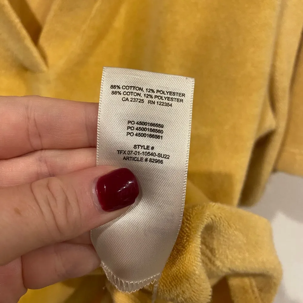 Aritzia  Wilfred Free Terry polo t-shirt Size Small EUC - Image 5