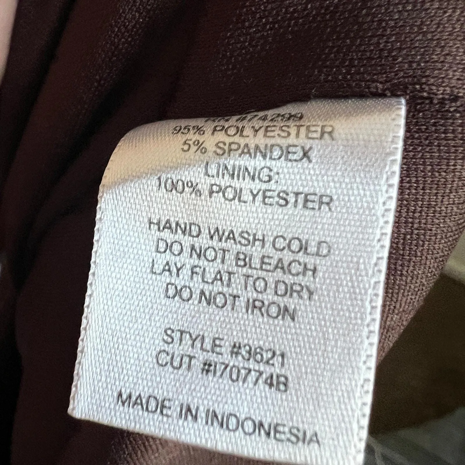 Vintage Brown Babydoll Mini Dress 2000s Vintage Retro 90s Sz 8 - Image 5