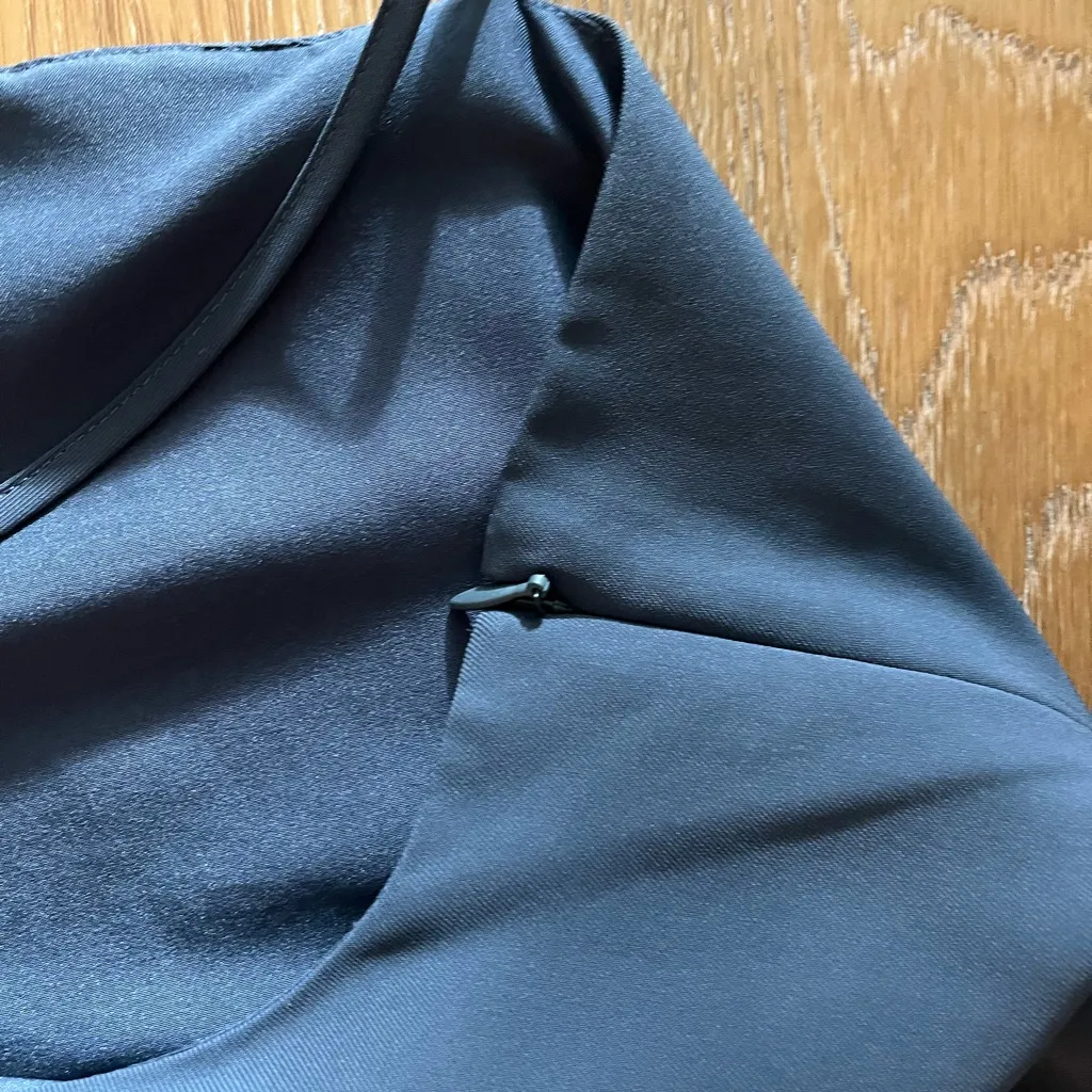 Uniqlo Midnight Blue Midi Dress gently worn - Image 12