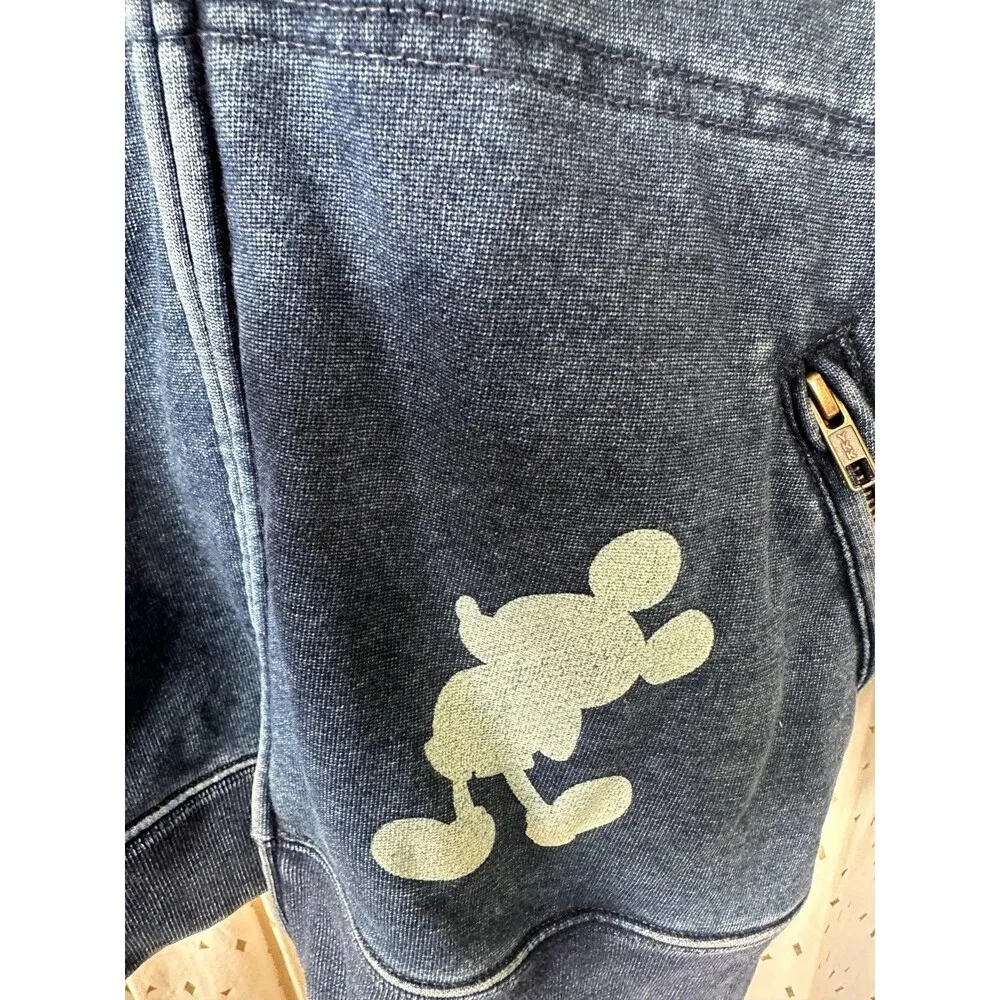 Disney Parks Disneyland Resort  Est. 55 Full Zip Stone Wash Hoodie Jacket M - Image 5