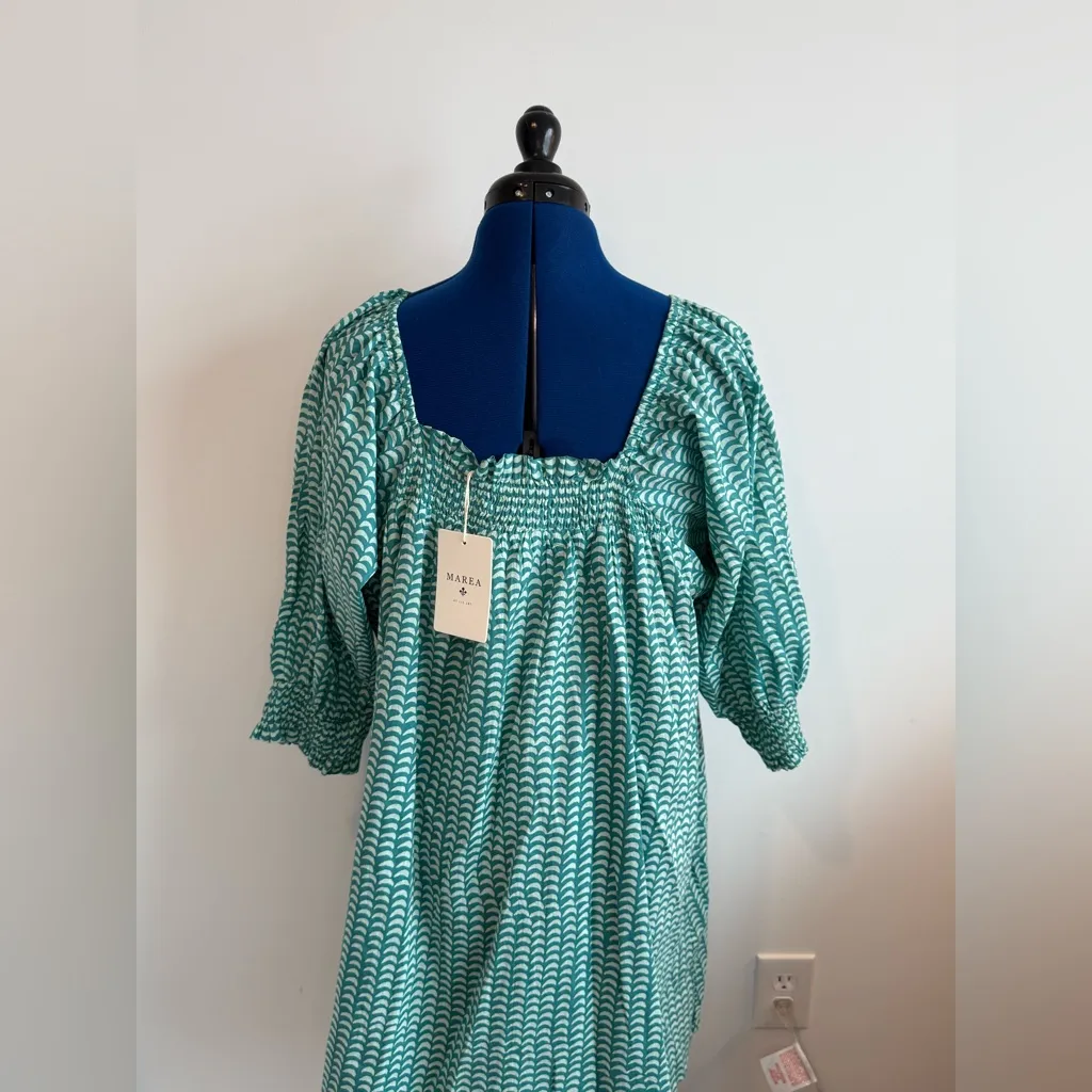Marea Meg Dress NWT Blue Size L - Image 4