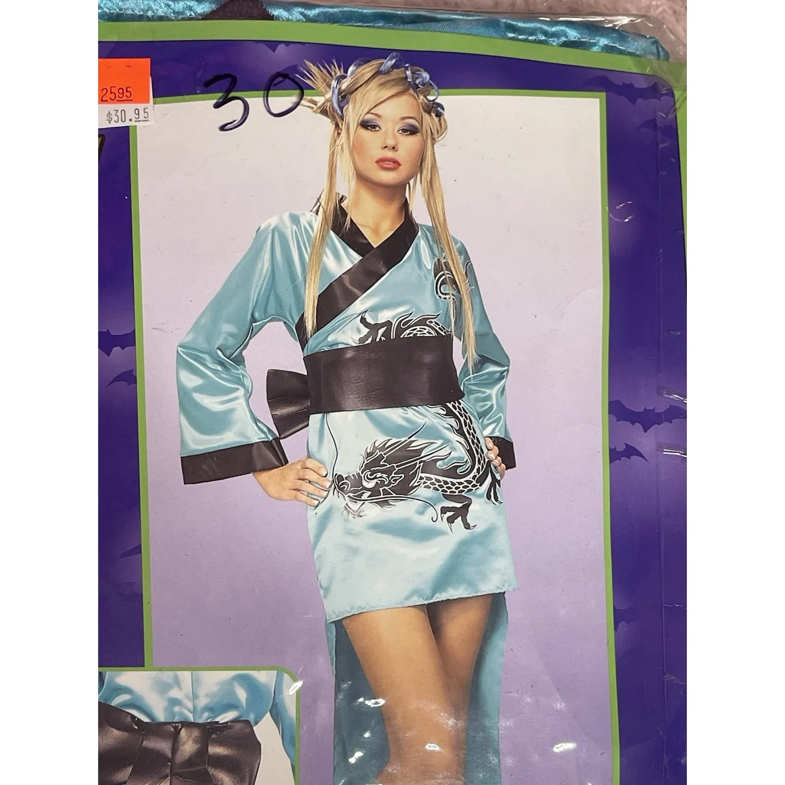 Dragon Geisha Adult/Teen Women Costume - Image 5