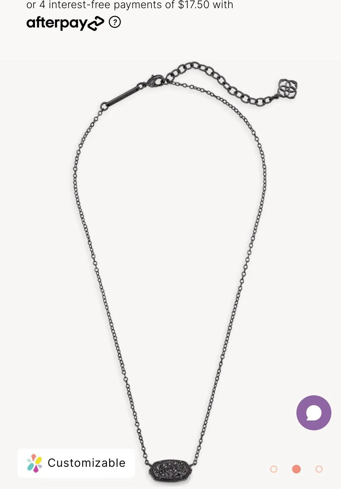 Elisa Pendant Necklace - Image 2