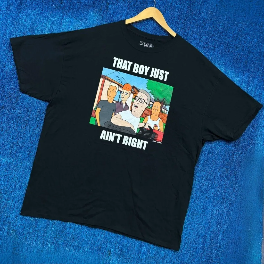 King of the Hill Hank Hill Graphic Tee That Boy Ain’t Right 2X - Image 3