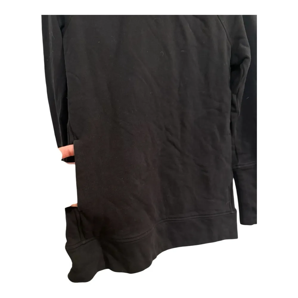 Lululemon To You Black Tunic Hoodie Mock Neck Athletic Size 4 - Image 5