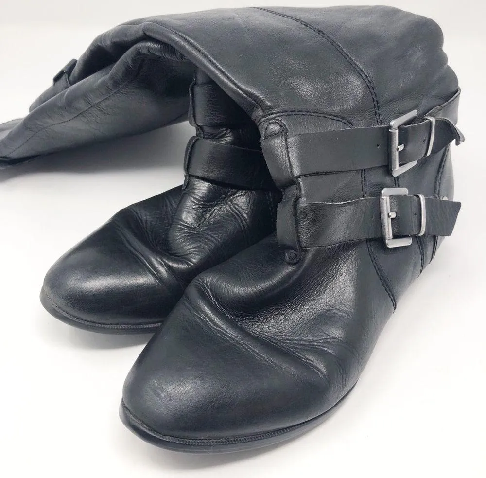 Aldo | Faux Leather Knee High Belted Boots - Image 5