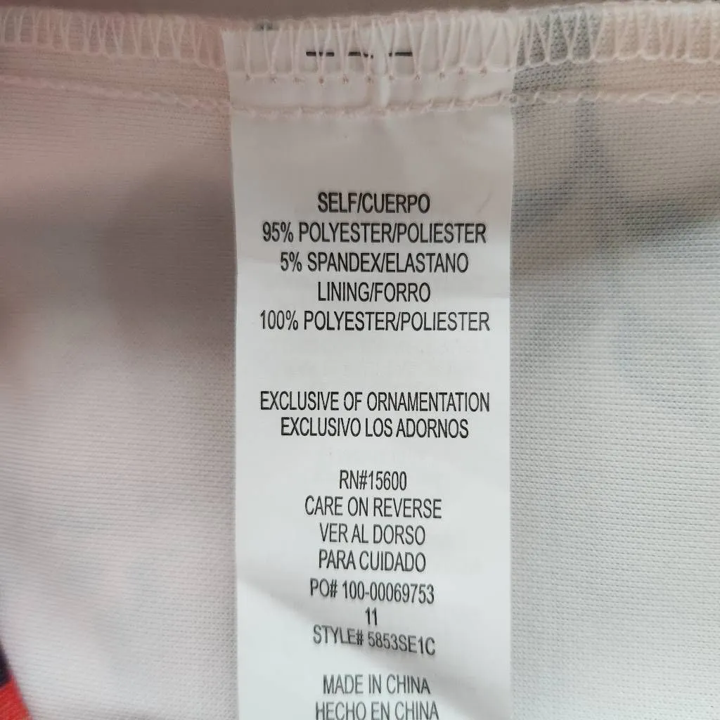 Sequin Hearts Pink Floral Dress NWT Size 11 Pink Cocktail Wedding Guest Dress - Image 8