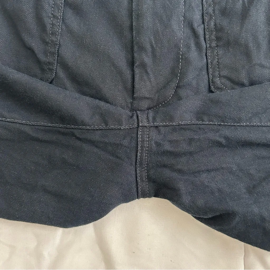 Maeve by Anthropologie The Colette linen blend pants blue 25P - Image 8