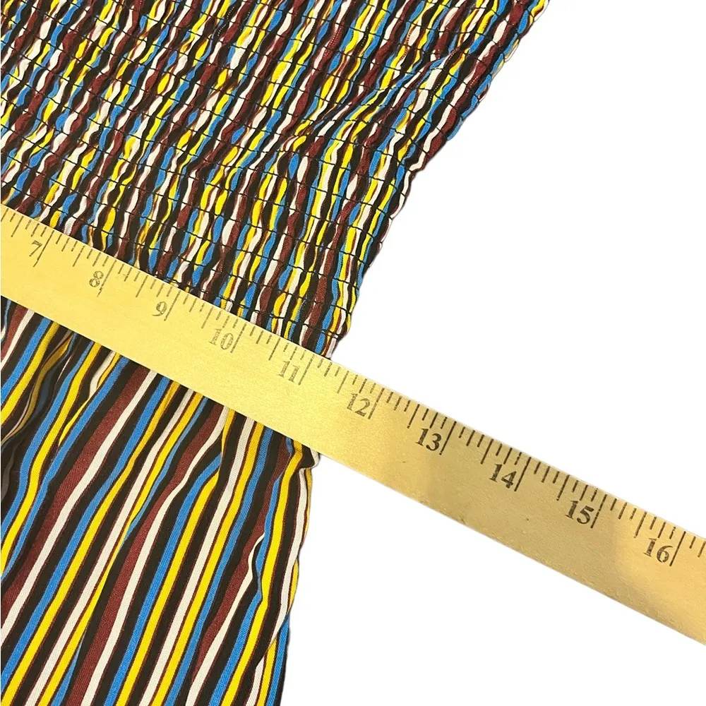 Band of Gypsies striped maxi slit tank dress size small - Image 10