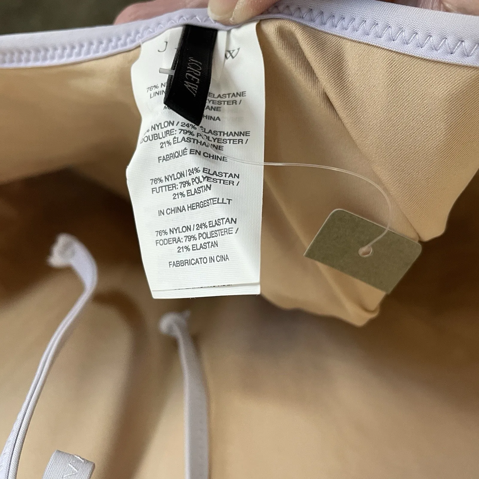 J Crew Long Torso Size 16 One Piece Swimsuit V - Image 4