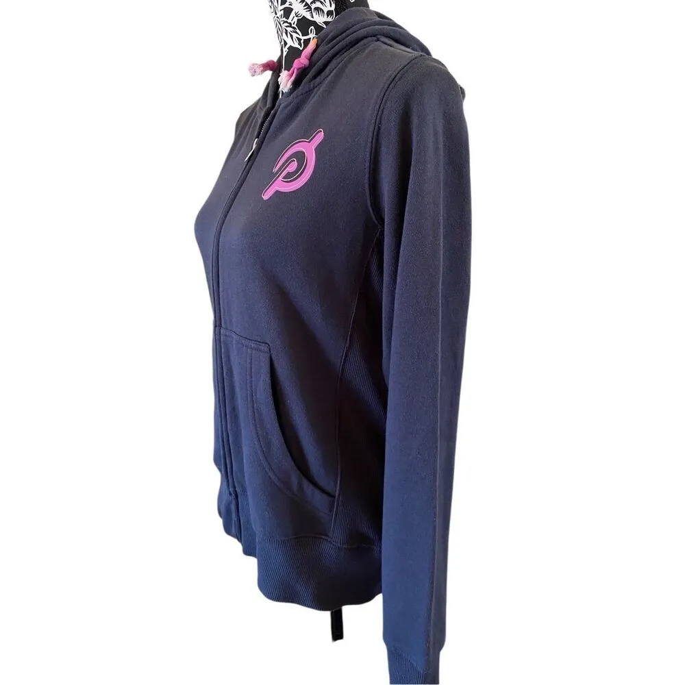 Peloton Full Zip Hooded Sweatshirt Hoodie Cycling Bicycle Biker Sports Athletic - Image 3