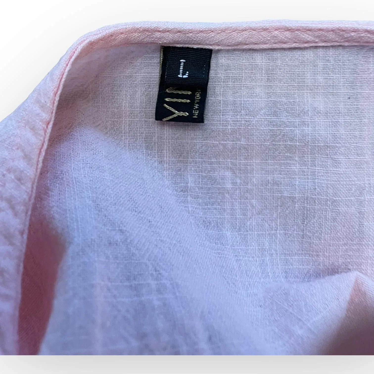 Fancyinn Pink Tiered Ruffled Lined‎ Tunic Shift Dress Size L - Image 5