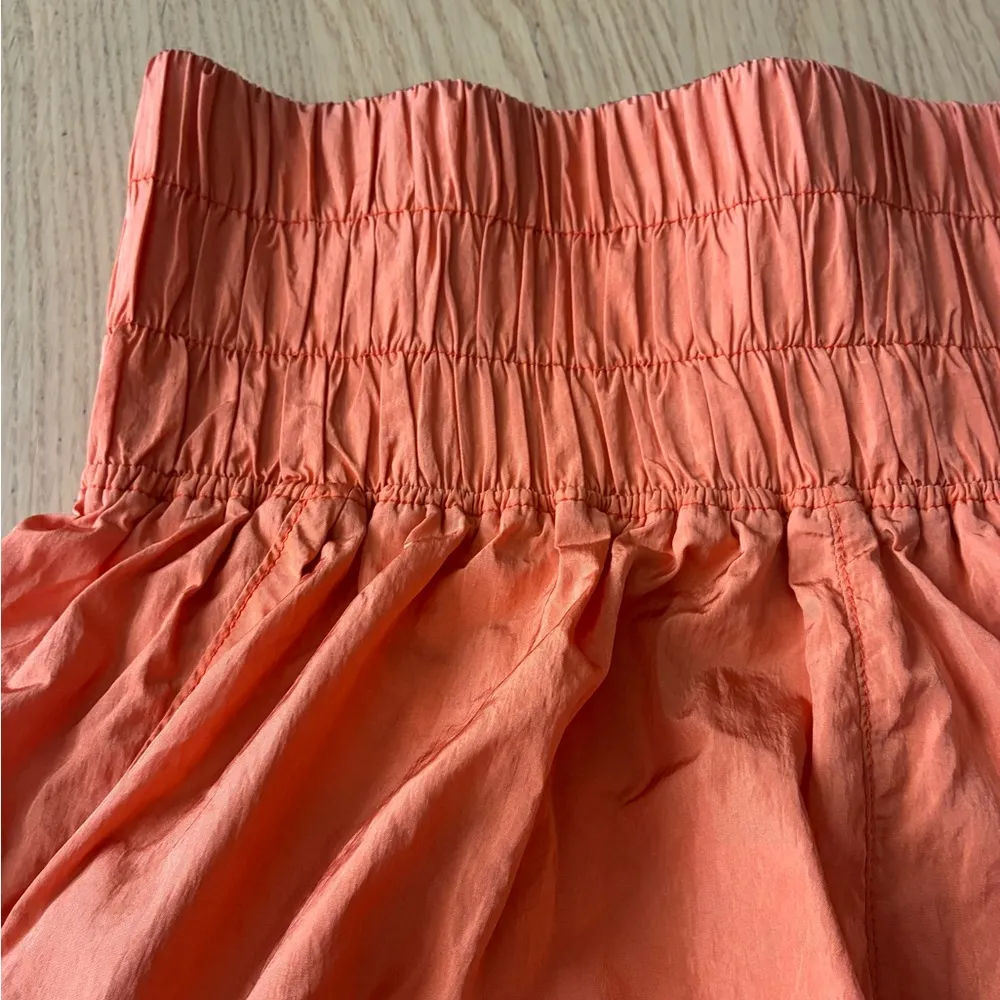Free People Movement Women's Way Home Shorts Brushed Apricot S Orange - Image 7