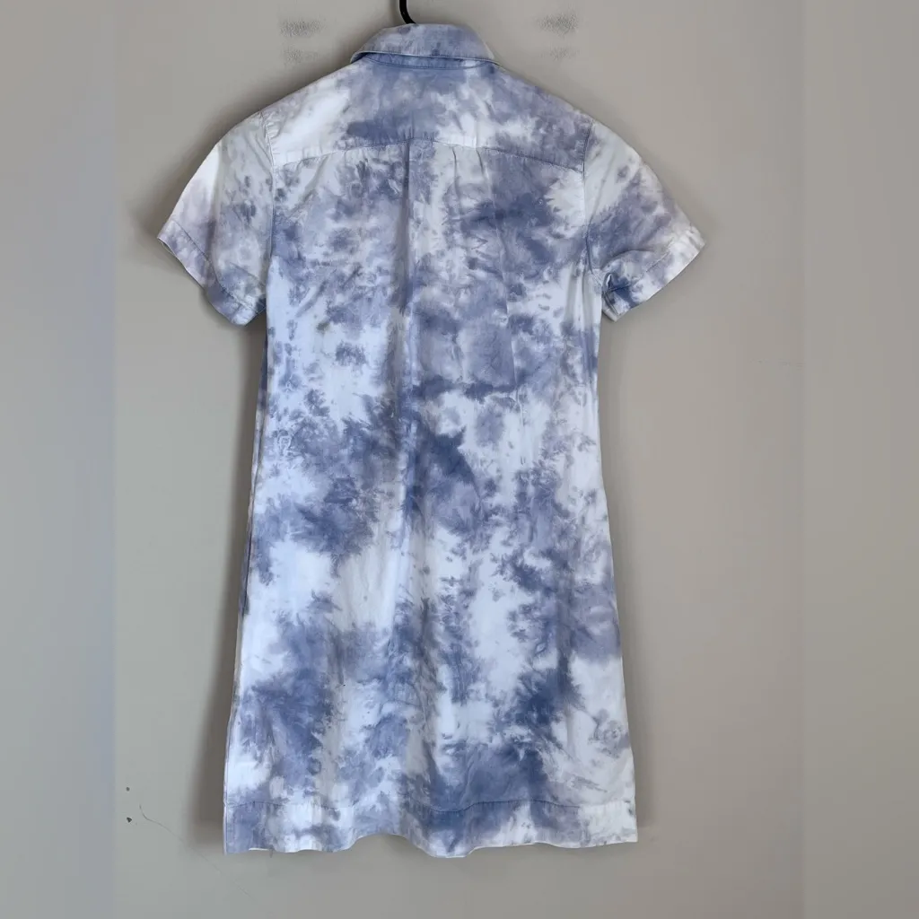 Ann Mashburn Tunic Dress Pockets Women's Size XS Shirtdress Poplin - Image 5