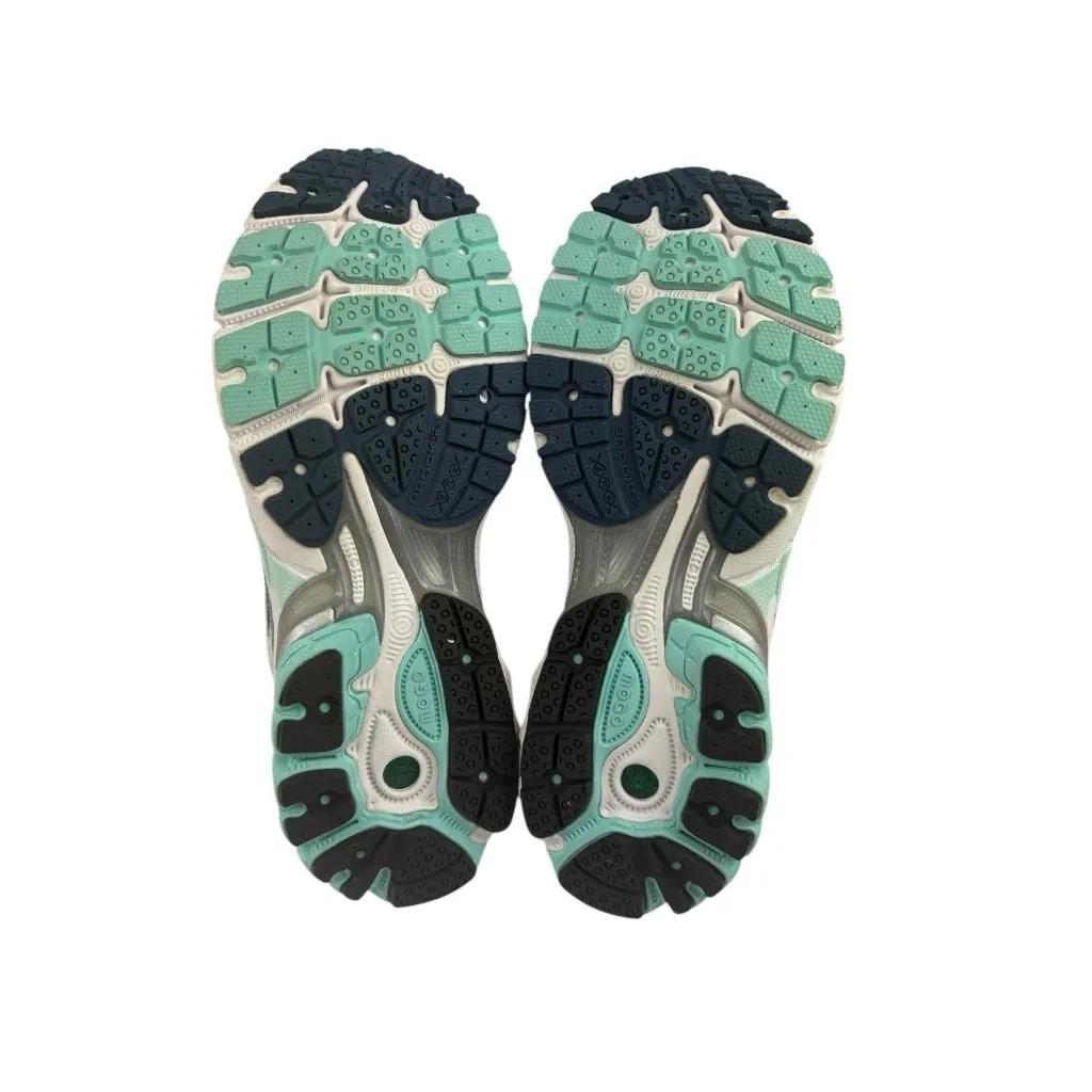 Brooks Ghost 4 Evolution Running Sneakers Womens Size 11 Blue Green Mesh Lace Up - Image 12
