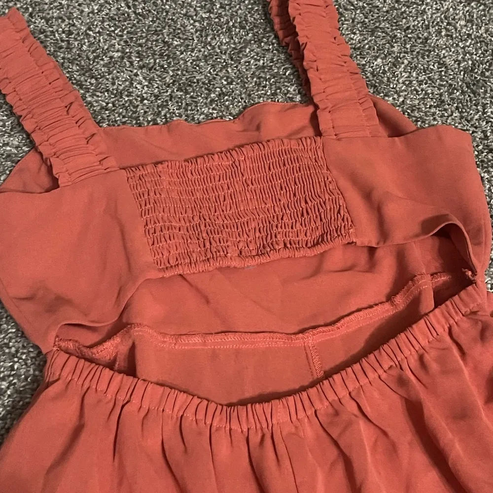 NWOT  coral Make It Up Cut Out sleeveless Jumpsuit with pockets M - Image 15