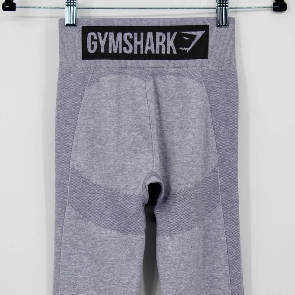 Gymshark Size XS Vital Seamless Leggings Light Purple Gray - Image 2