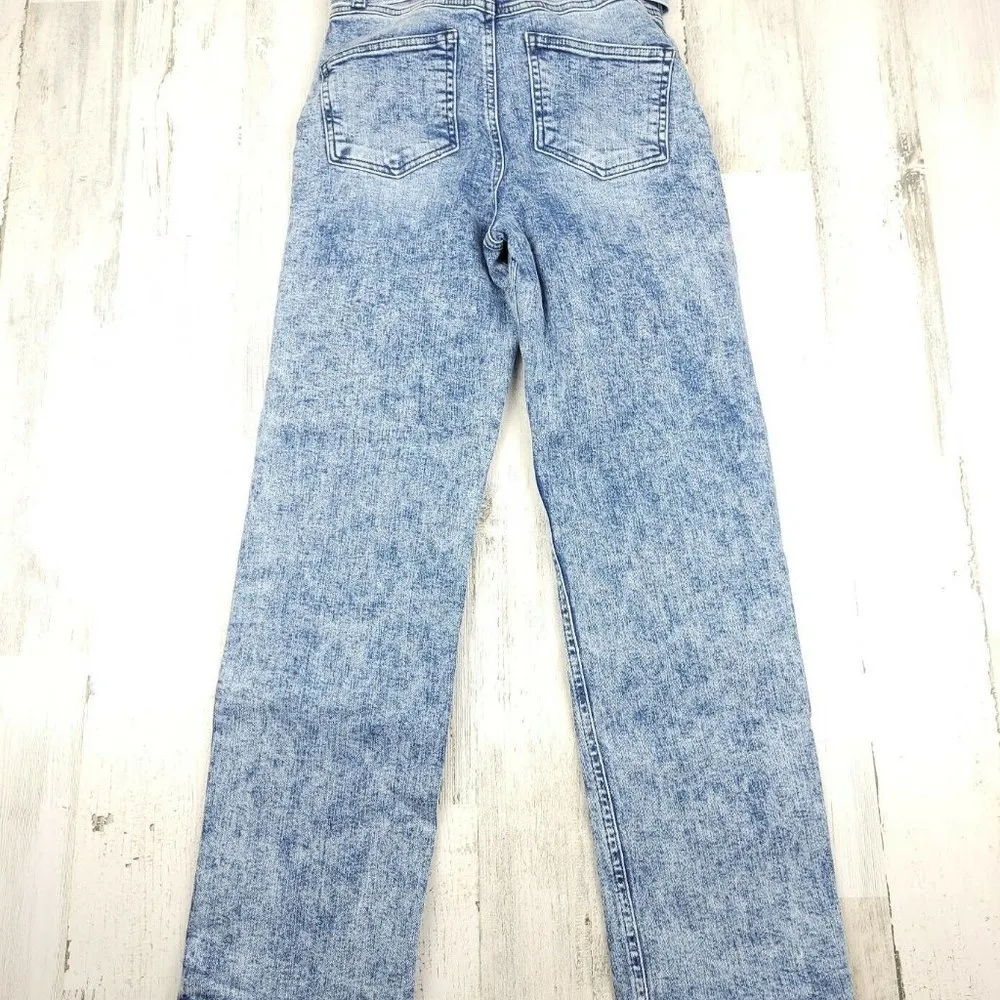 ASOS WOMENS BLUE DENIM JEANS SIZE 24/32 (24x27) EUC - Image 2