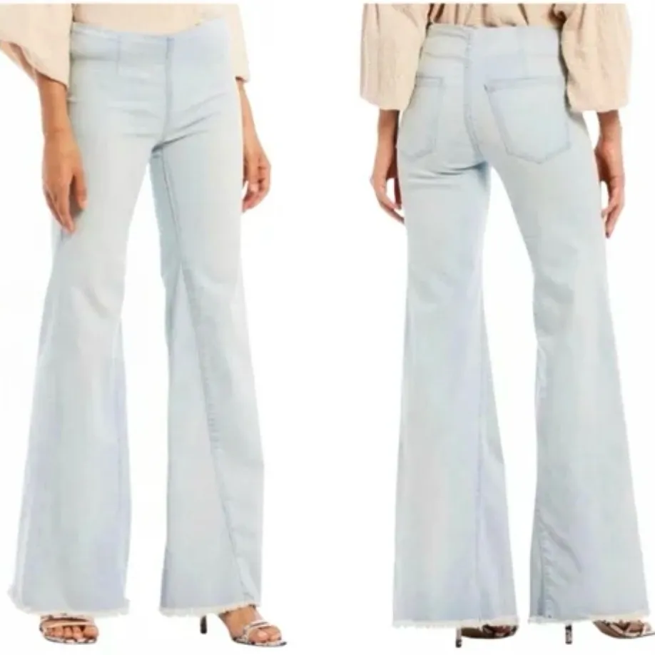 EUC Free People Pull-On Flare Jeans Size 28 - Image 2