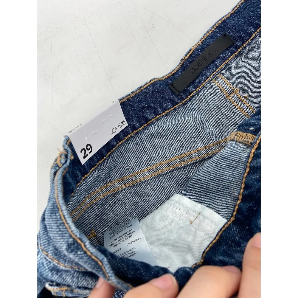 Joe's Jeans The Emmy Raw Hem Denim Jean Shorts in Zenith Blue Size 29 NWT - Image 6
