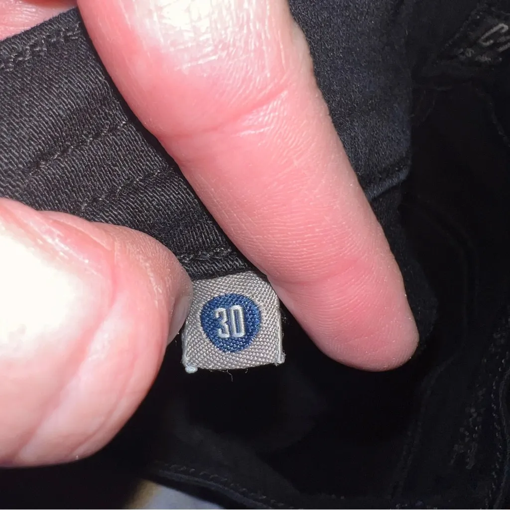 Citizens of Humanity Stick Skinny Black Jean Mid Rise Size 30 - Image 6