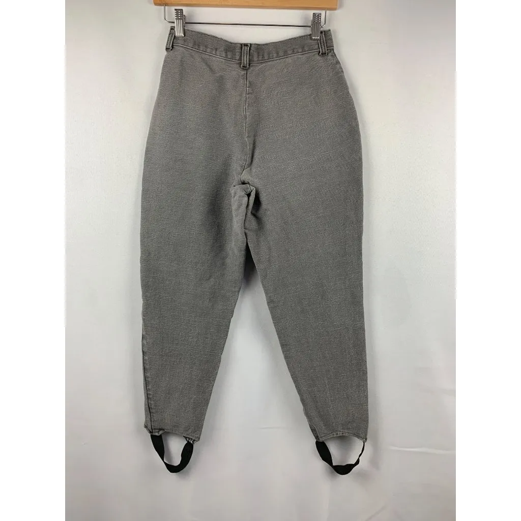 Gloria Vanderbilt Gray Stirrup Jeans Size 8 - Image 4