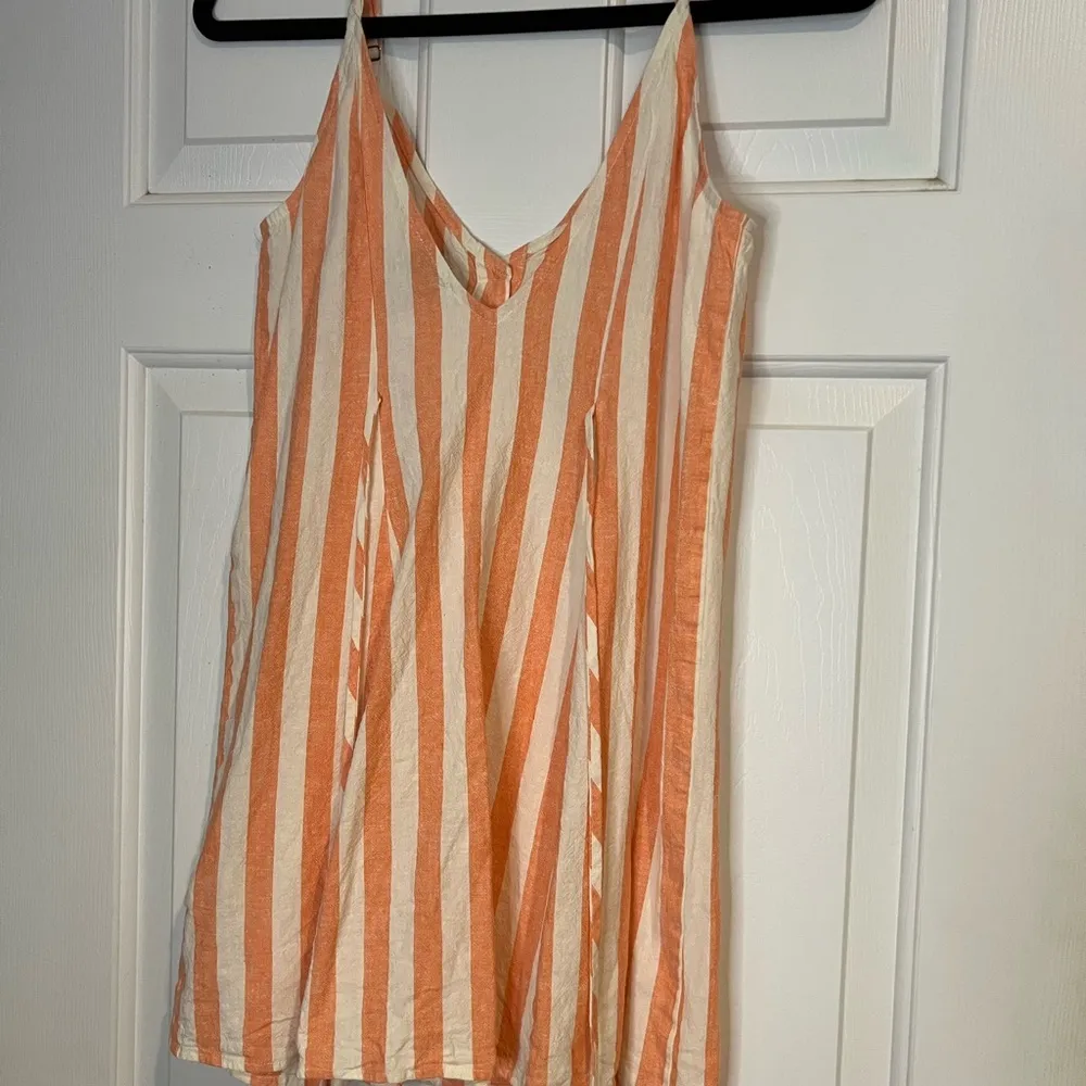 Show me Your Mumu Striped Orange Sundress - Image 3