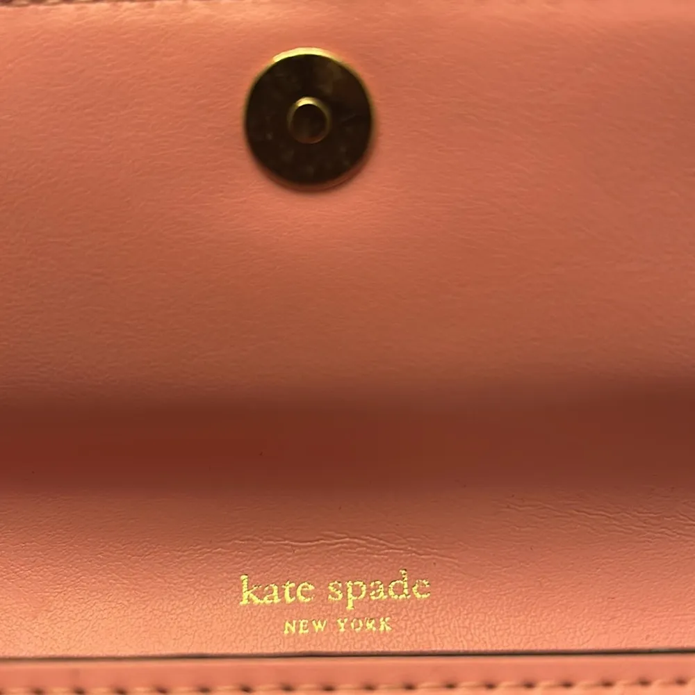 KATE SPADE Pink Studded Bow Light Pink Leather Adjustable Belt Bag S/M NEW $108 - Image 4