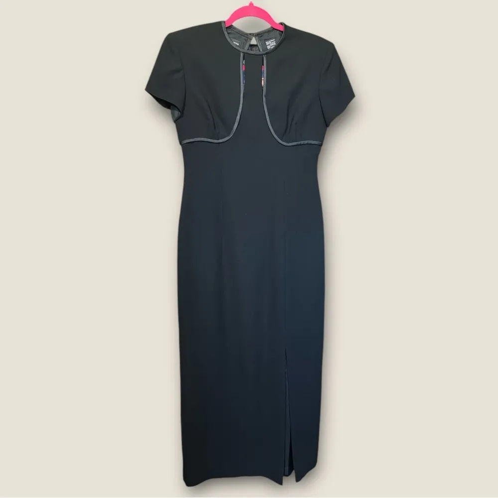Liz Claiborne Black‎ Maxi Dress Evening Church Funeral Event Special Occasion - Image 4