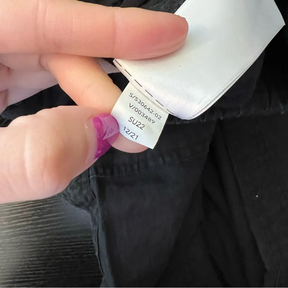 Athleta Black Cabo Linen Joggers Women’s 4 - Image 9