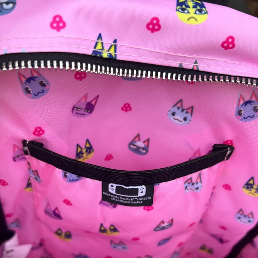 Pink Animal Crossing New Horizons backpack - Image 8