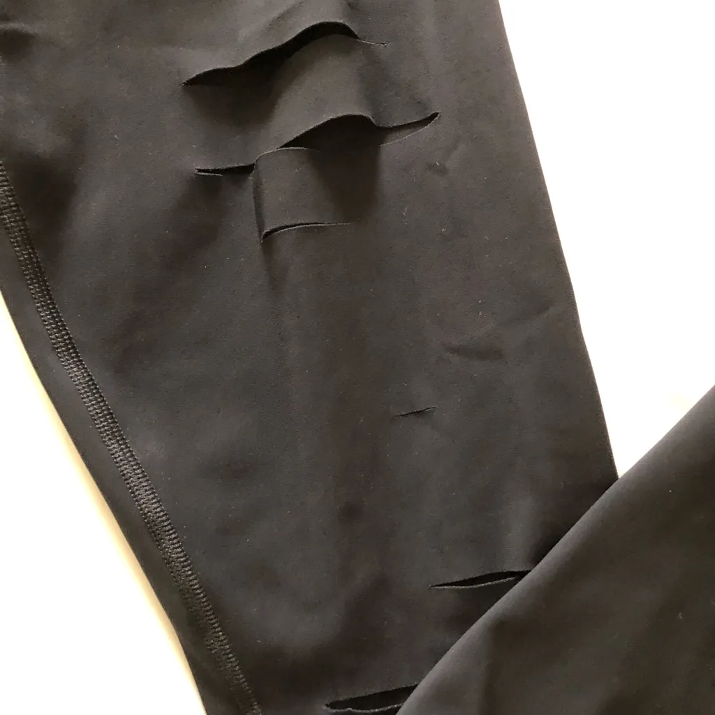 Alo Yoga Ripped Warrior Leggings - vintage Alo from years ago - Image 4