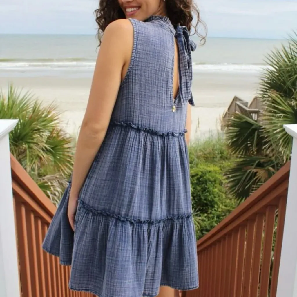 Simply Southern Blue Dress - Image 2