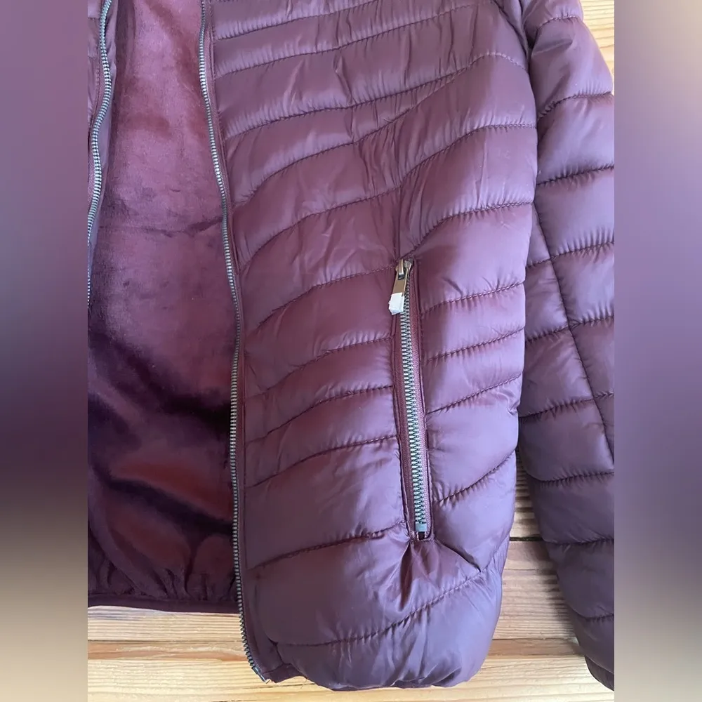 NWOT Giovanni Gali Wine Winter Coat size small​​ Purple - Image 2