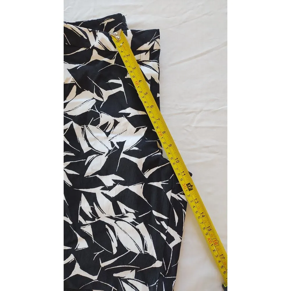 NWT Mario Serrani Italy Comfort Stretch Control non-denim Bermuda Shorts Sz 12 - Image 9