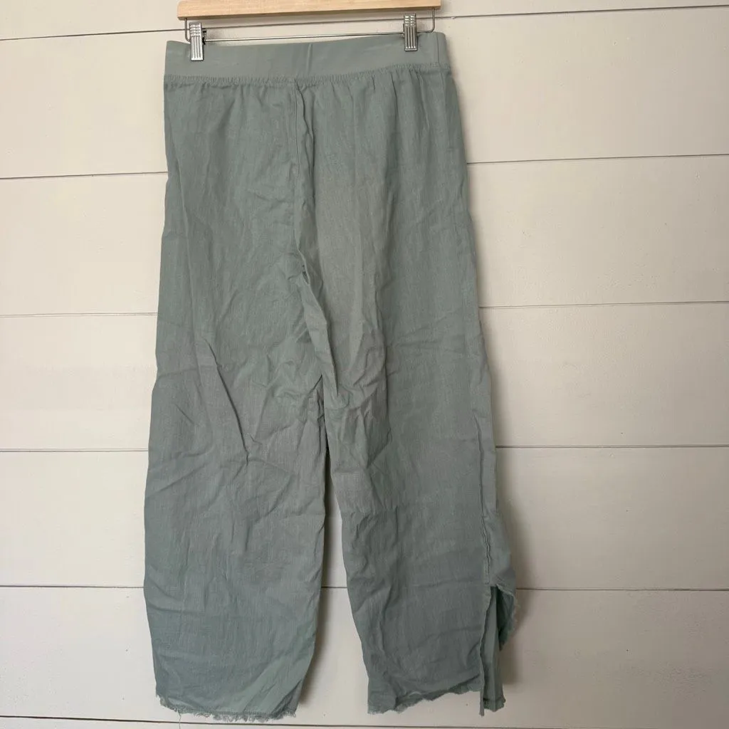 Wearables Women’s Medium Blue Astri Pants LagenLook Minimalist Artsy New - Image 4