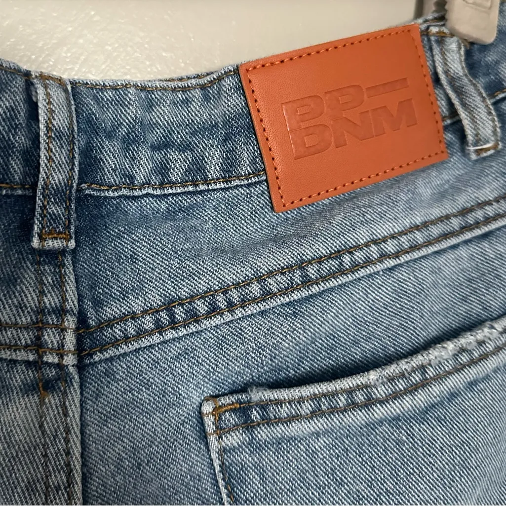 Princess Polly Distressed Jean Shorts - Image 7