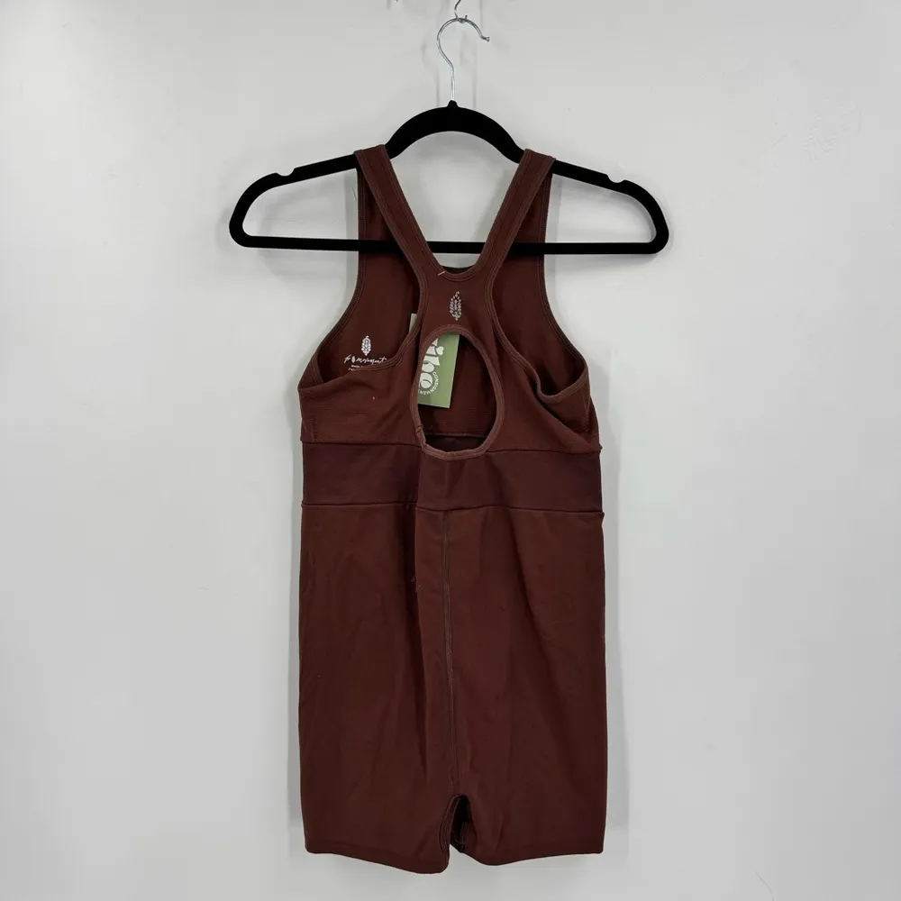 Free People Movement Every Single Time Runsie in Brown - Image 3