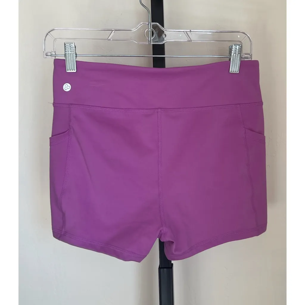 Zella Purple Athletic Work Out Shorts Medium NEW - Image 2