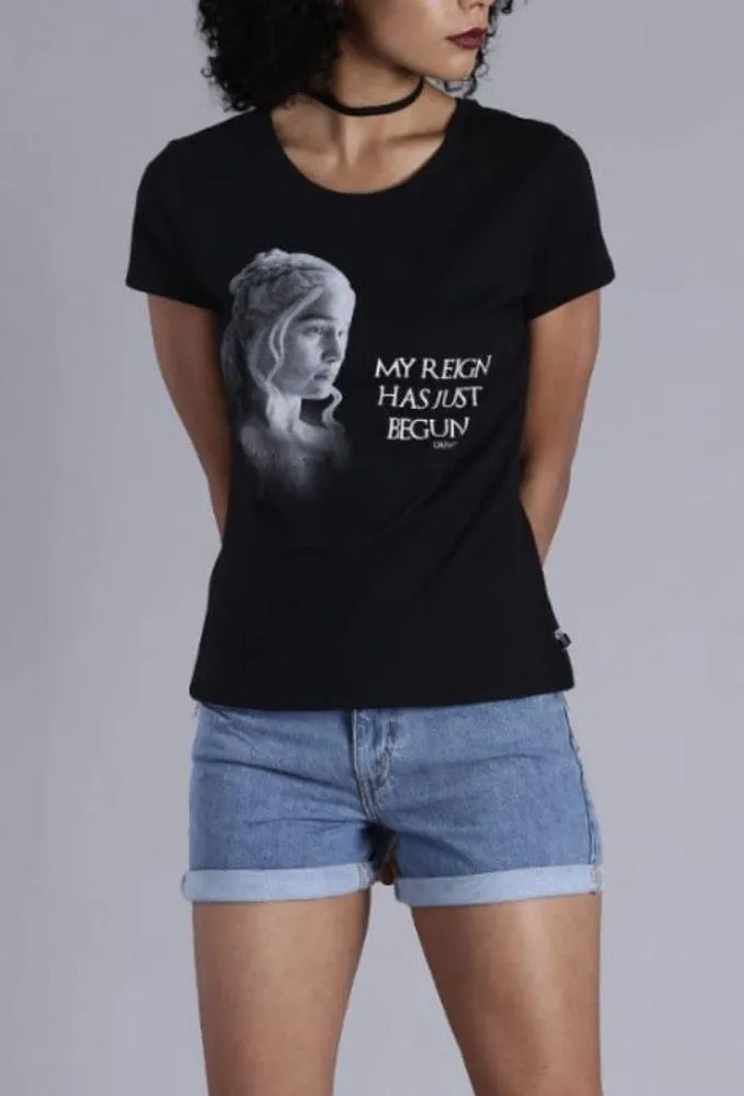 NWT Game Of Thrones My Reign Has Just Begun Tee Black Size XL - Image 2