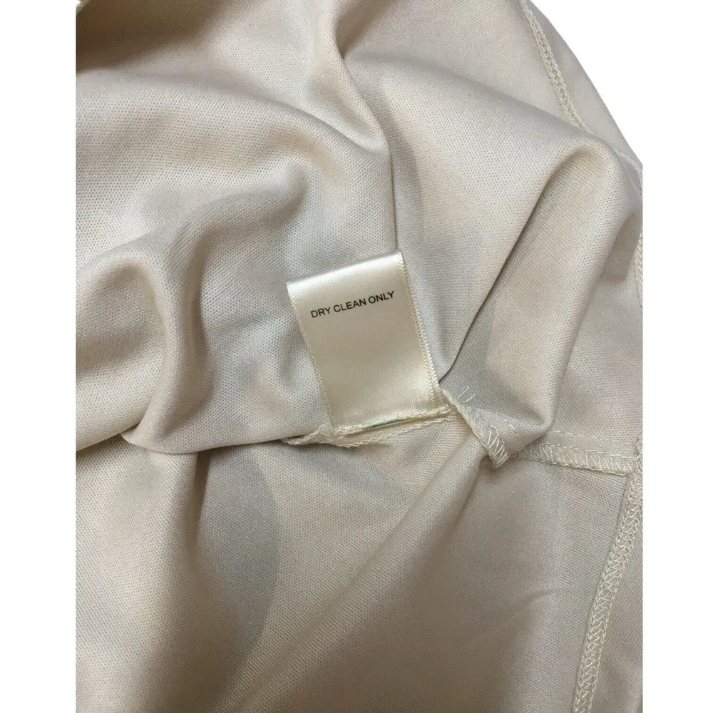 Altar’d State Dress Womens L Analia Beaded Spaghetti Strap Cocktail Club Nude - Image 7