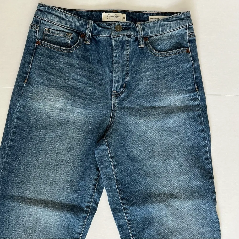 Jessica Simpson Spotlight High rise Straight ankle jeans in lucky star size 28 - Image 3