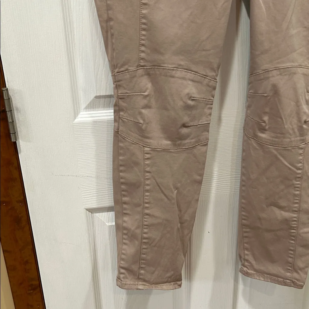 American Eagle Outfitters Tan Ankle Pants size 14 - Image 4