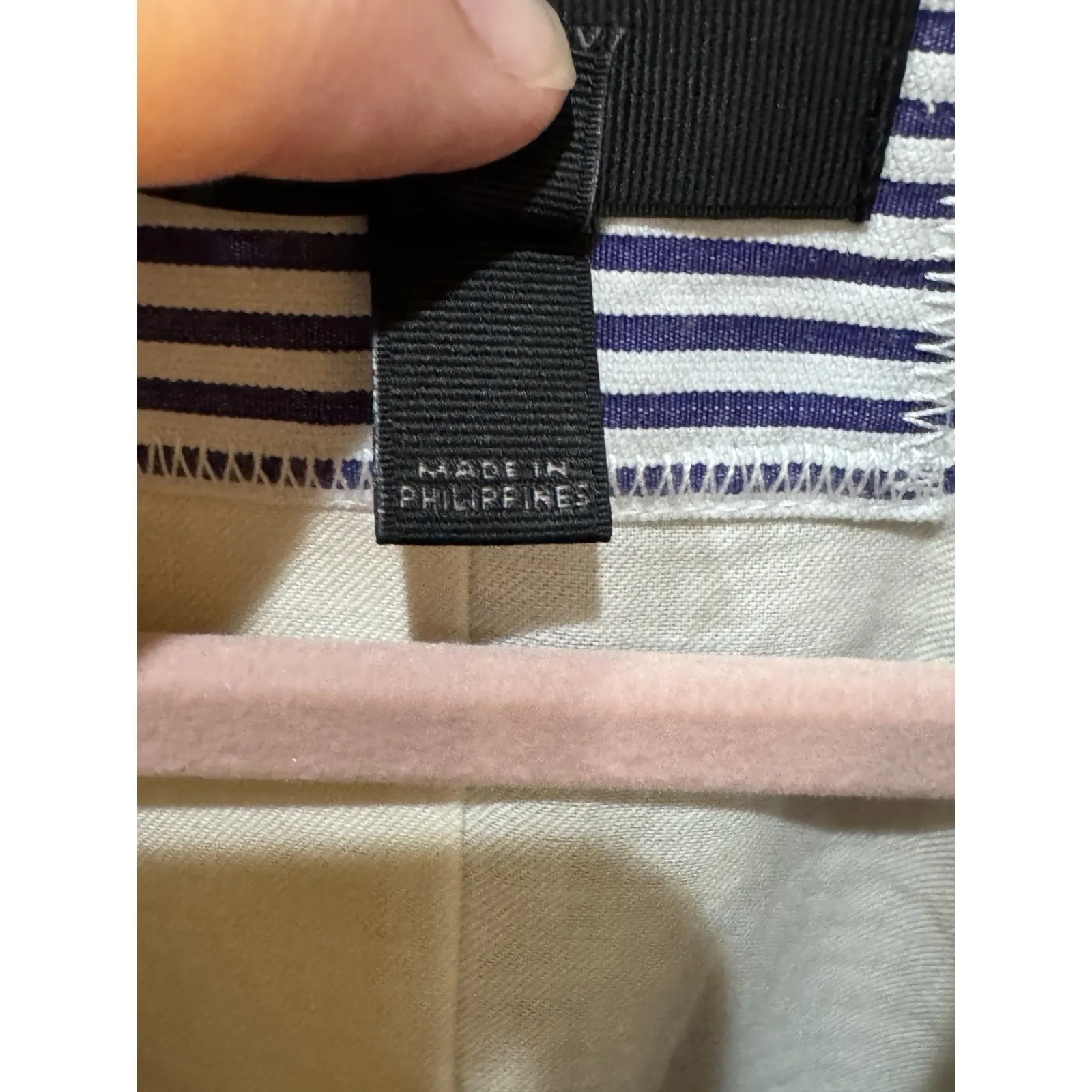 J.Crew Blue & White‎ Women's Seersucker Striped Cotton Blazer Size 6 - Image 8