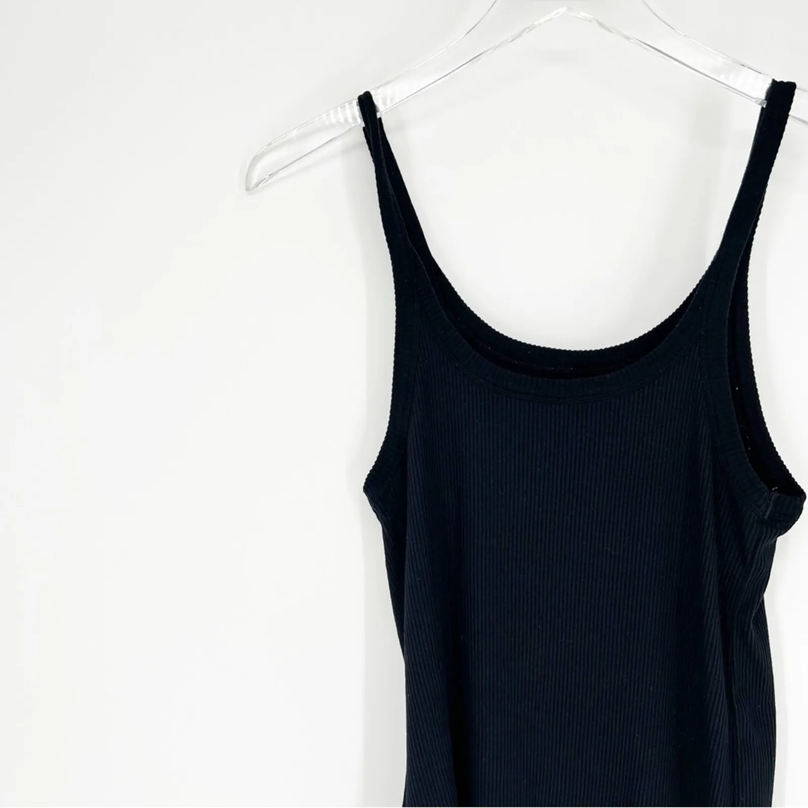 WSLY Ribbed Cami S Black - Image 5