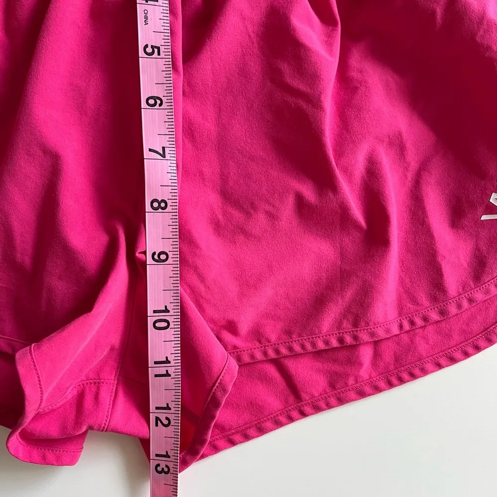 Victoria’s Secret Sport VSX Hot Pink Lined Athletic Workout Gym Shorts Small - Image 10