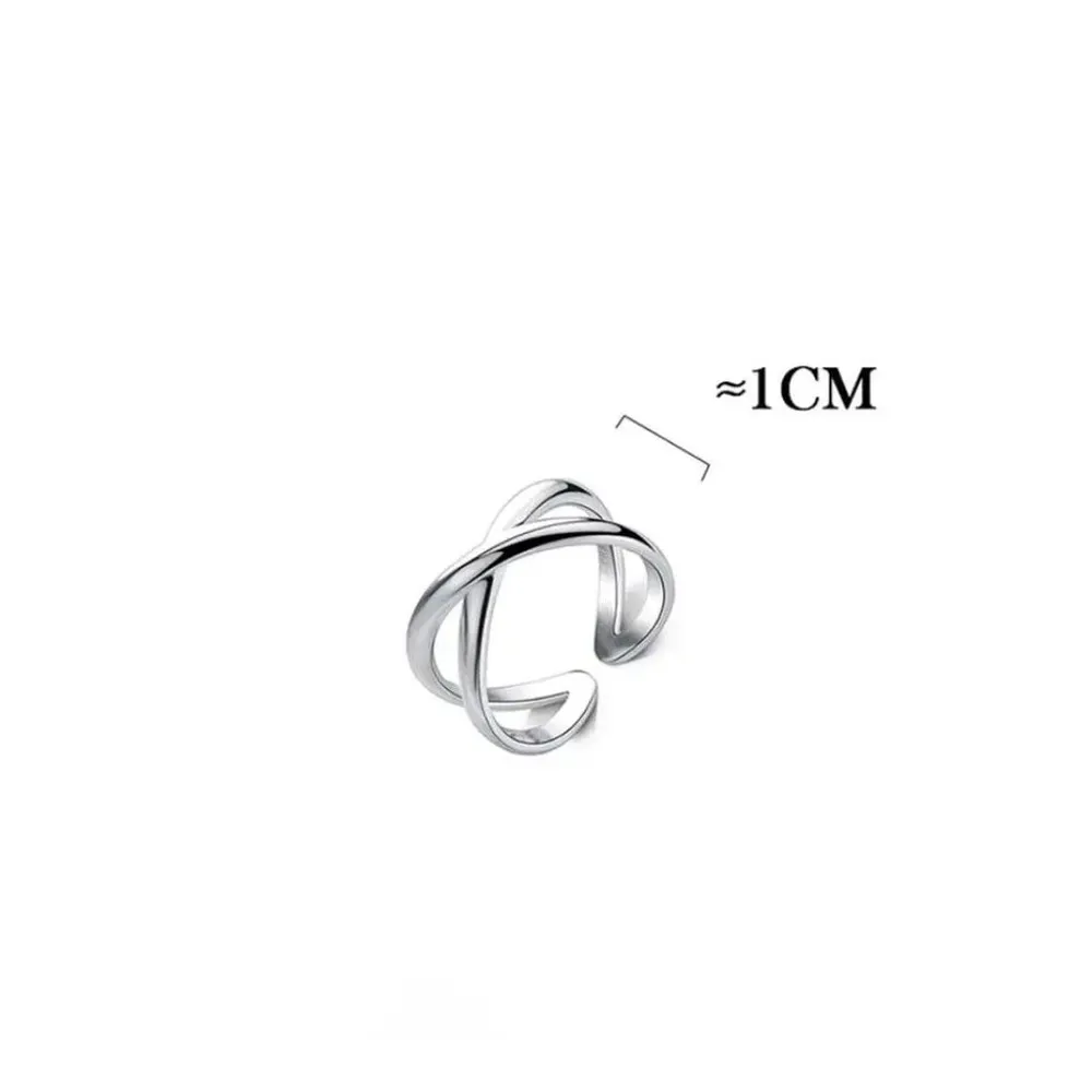 NEW Solid Unisex 925 Sterling Silver Cross Ring, Adjustable‎ - Image 10