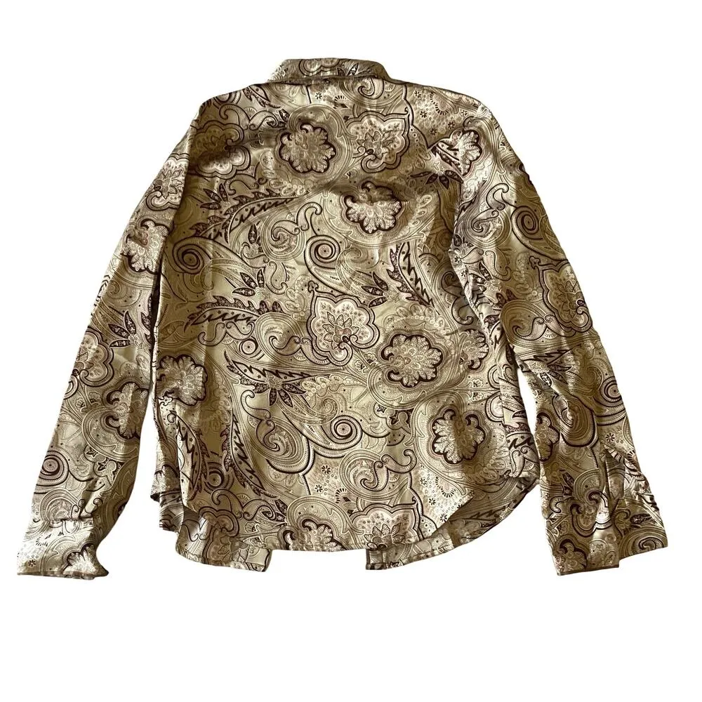 Covington Satin Button Down - Image 6