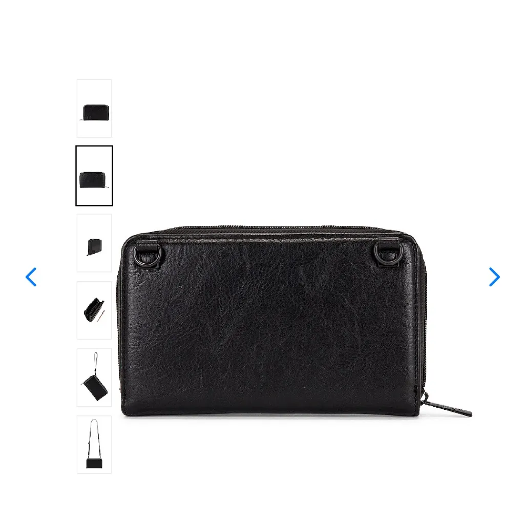 BEIS BÉIS Black Travel Wallet - Image 8
