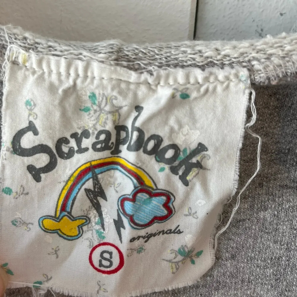 Scrapbook Hooded Tunic Top Grey Small Gray - Image 2